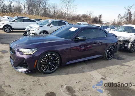 2025 BMW M240 I xDrive from USA, damaged, VIN 3MW53CM00S8F21251